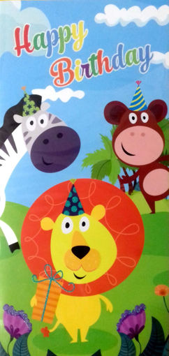 Picture of HAPPY BIRTHDAY JUNGLE POP UP CARD